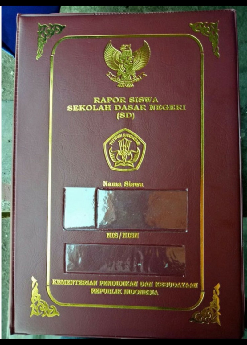 SAMPUL RAPORT K13 A4 DAN F4 ISI 20 | SIPLah